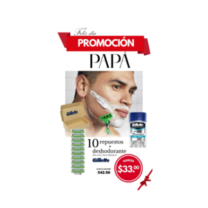 Promoción Gillette Día del padre